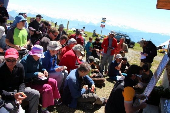 Briefing au décollage